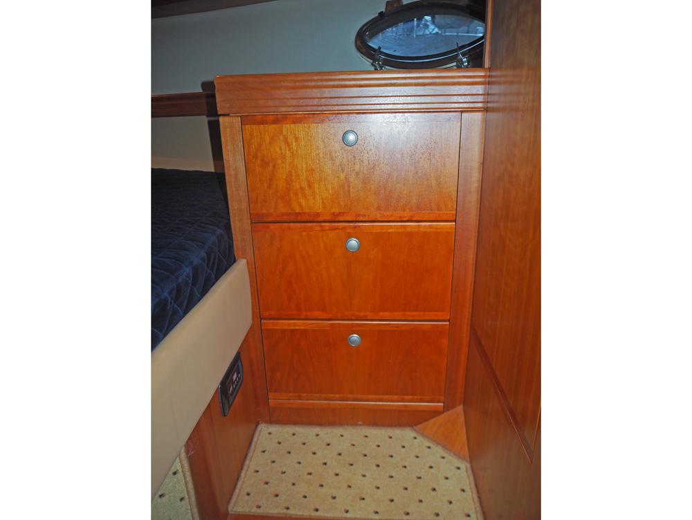 Cabin en avant, H&eacute;bergements